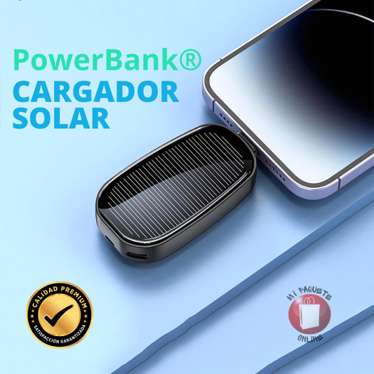 PowerBank® Cargador Solar Portátil