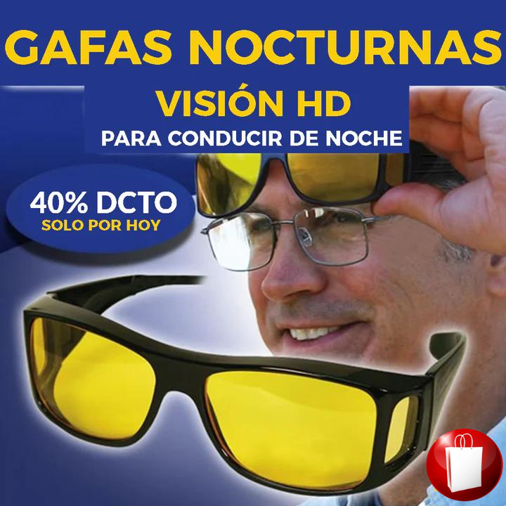 GAFAS CONDUCCIÓN DE NOCHE VISION HD 2X1 – Mi Paquete Online