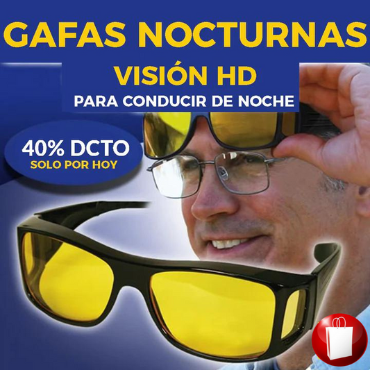 GAFAS CONDUCCIÓN DE NOCHE VISION HD 2X1