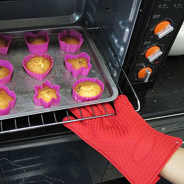 GUANTES DE COCINA RESISTENTES AL CALOR